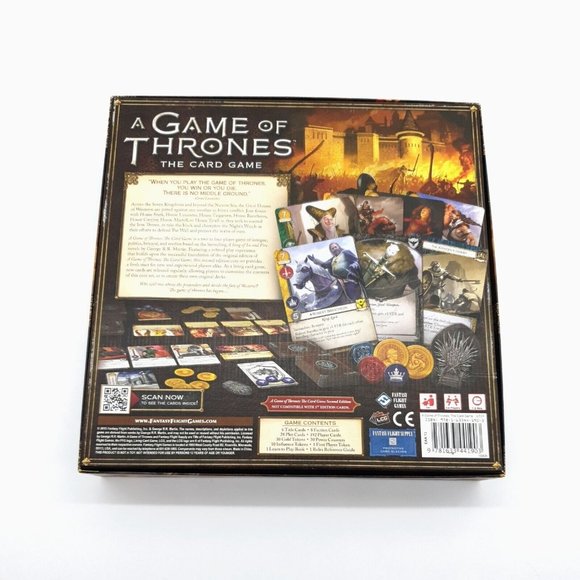 A Game of Thrones The Card Game Second Edition Core Set Complete Family Night - Picture 10 of 11
